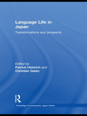 cover image of Language Life in Japan